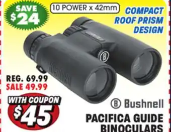 Big 5 Bushnell pacifica guide 10x42mm binoculars offer