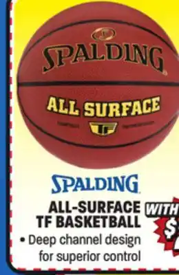 Big 5 Spalding all-surface tf basketball offer