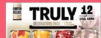 Target Truly 6- to 12-pk. hard seltzers offer