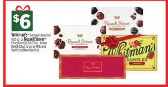 Dollar General Whitman's or russell stover offer