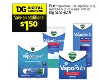 Dollar General Vicks offer