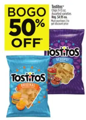 Dollar General Tostitos chips offer