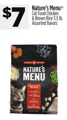 Dollar General Nature's menu offer