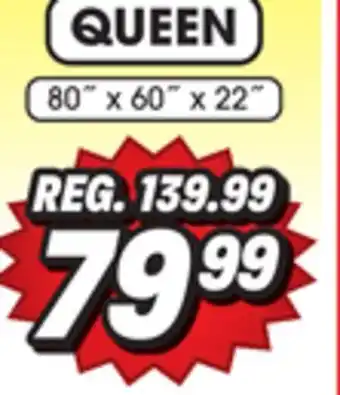 Big 5 Sealy 22 tritech airbed queen with built-in ac pump offer