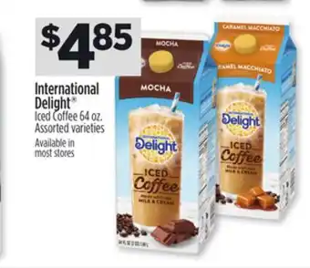 Dollar General International delight iced coffee offer