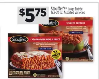 Dollar General Stouffer's large entrée offer