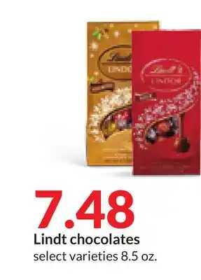 Hy-Vee Lindt chocolates offer