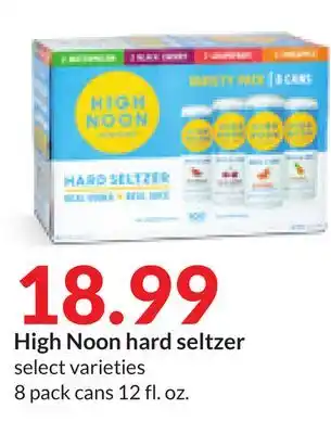 Hy-Vee High noon hard seltzer offer