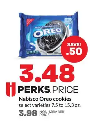 Hy-Vee Nabisco oreo cookies offer