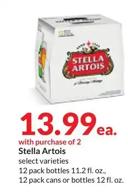 Hy-Vee Stella artois offer