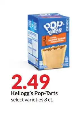 Hy-Vee Kellogg's pop-tarts offer