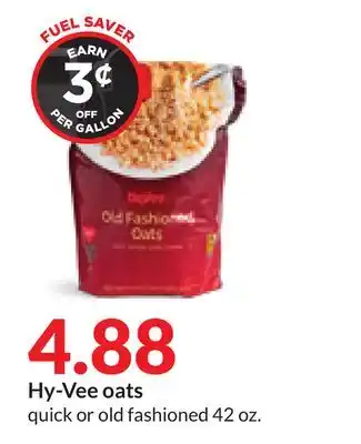 Hy-Vee Hy-vee oats offer