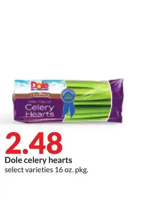 Hy-Vee Dole celery hearts offer