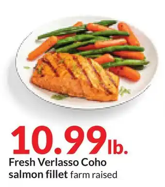 Hy-Vee Fresh verlasso coho salmon fillet offer
