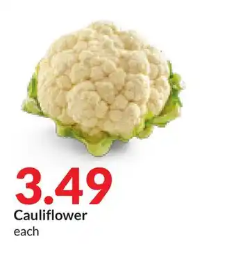 Hy-Vee Cauliflower offer