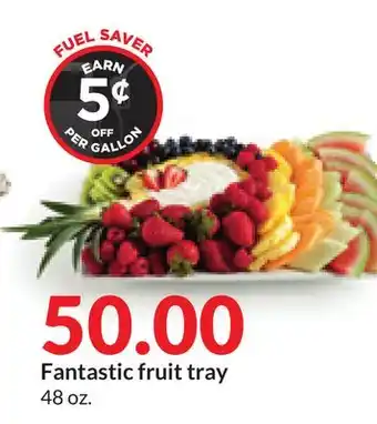 Hy-Vee Fantastic fruit tray offer