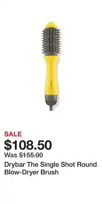 Ulta Beauty Drybar the single shot round blow-dryer brush offer