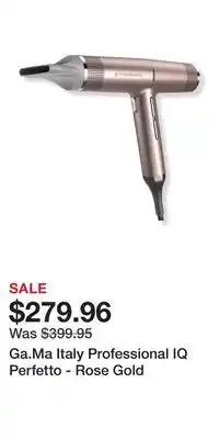 Ulta Beauty Ga.ma italy professional iq perfetto - rose gold offer