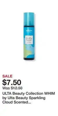 Ulta Beauty Ulta beauty collection whim by ulta beauty sparkling cloud scented body mist offer