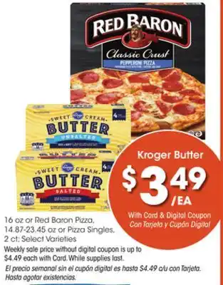 Ralphs Kroger butter offer