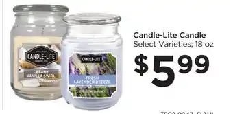 Food 4 Less Candle-lite candle offer