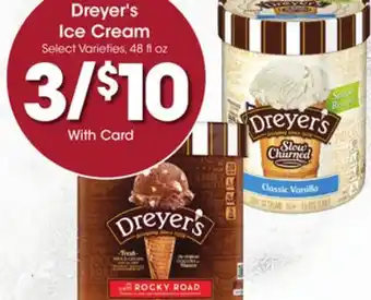 Ralphs Dreyer's ice cream offer