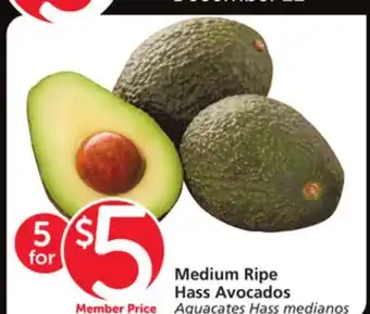 Albertsons Medium ripe hass avocados offer