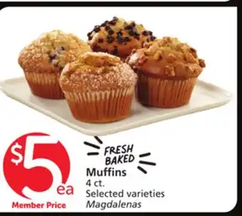 Albertsons Muffins offer