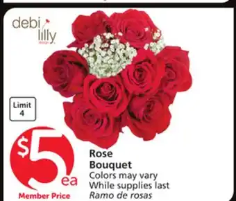 Albertsons Rose bouquet offer