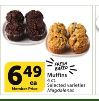 Albertsons Muffins offer