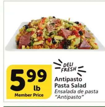 Albertsons Antipasto pasta salad offer