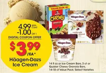 Ralphs Häagen-dazs ice cream offer
