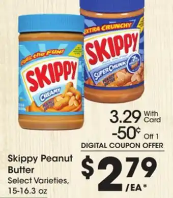 Ralphs Skippy peanut butter offer