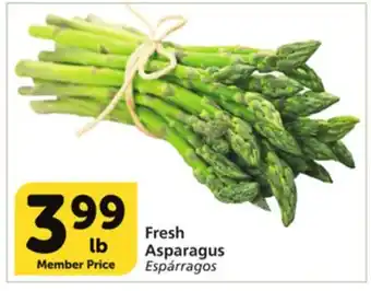 Vons Fresh asparagus offer