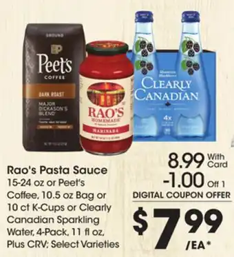 Ralphs Rao's pasta sauce offer