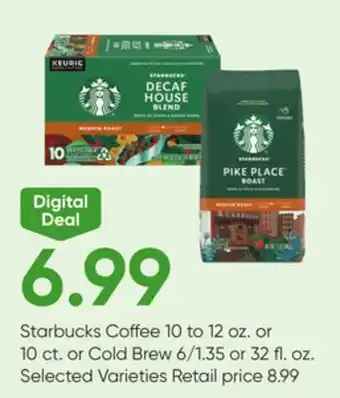 Stater Bros Starbucks coffee offer