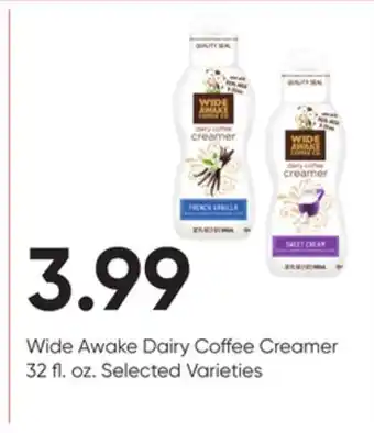 Stater Bros Wide awake dairy coffee creamer offer