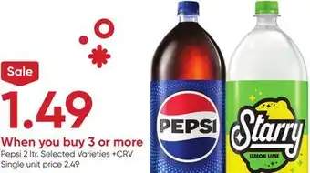 Stater Bros Pepsi offer