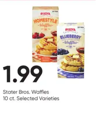 Stater Bros Stater bros. waffles offer