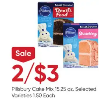 Stater Bros Pillsbury cake mix offer