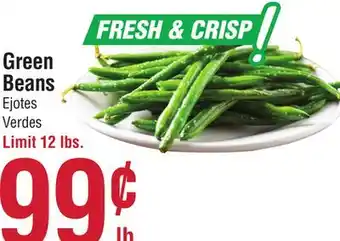 Smart & Final Green beans offer