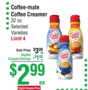 Smart & Final Coffee-mate coffee creamer offer