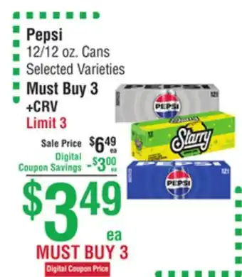 Smart & Final Pepsi offer