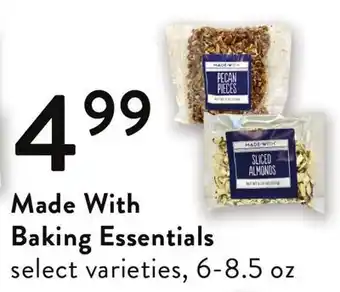 Fresh Thyme Made with baking essentials offer