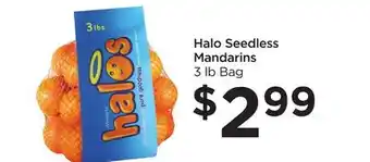 Food 4 Less Halo seedless mandarins offer
