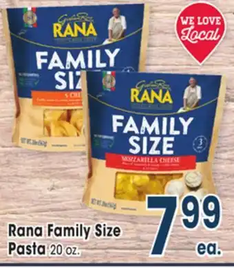Jewel-Osco Rana family size pasta offer