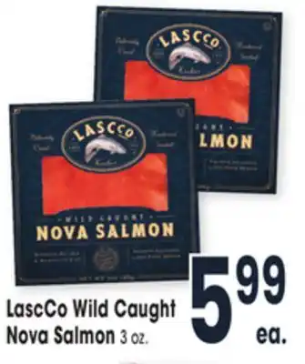 Jewel-Osco Lascco wild caught nova salmon offer
