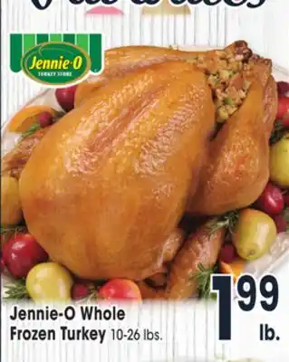 Jewel-Osco Jennie-o whole frozen turkey offer