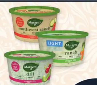 Jewel-Osco Marzetti's vegetable dips offer