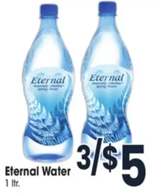 Jewel-Osco Eternal water offer